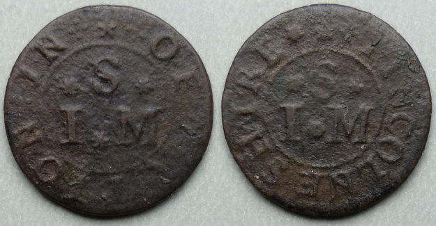 Long Sutton (Sutton St. Mary), I S (M) OF SVTTON farthing